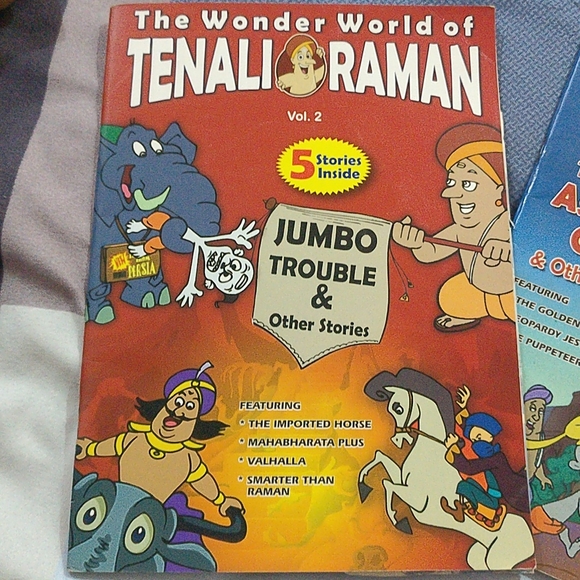 The Wonder World of Tenali Raman,vol.1 &2, Tinkle - Picture 4 of 12